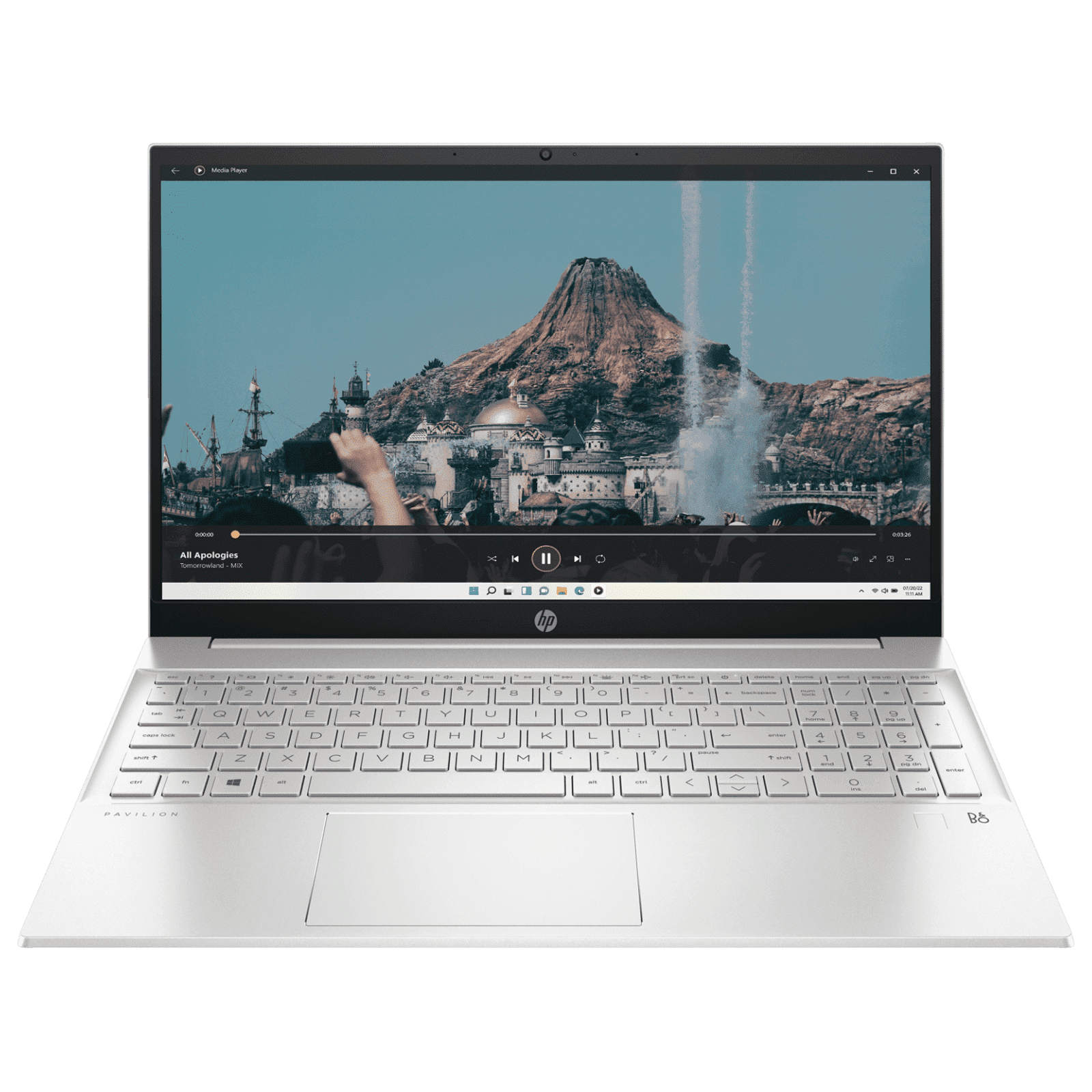 HP Pavilion 15-eh1147AU AMD Ryzen 7 Laptop (16GB, 1TB SSD, Windows 11 Home, 15.6 inch Full HD IPS Display, MS Office 2021, Natural Silver, 1.75 KG)