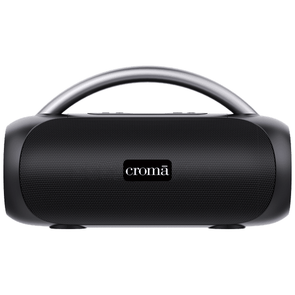 Croma 20W Portable Bluetooth Speaker (IPX5 Water Resistant, 5 Hours Playback Time, Premium Black)_1