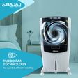 BAJAJ 95 Litres Desert Air Cooler with Turbo Fan Technology (Anti Bacterial Hexacool Master, White)_4