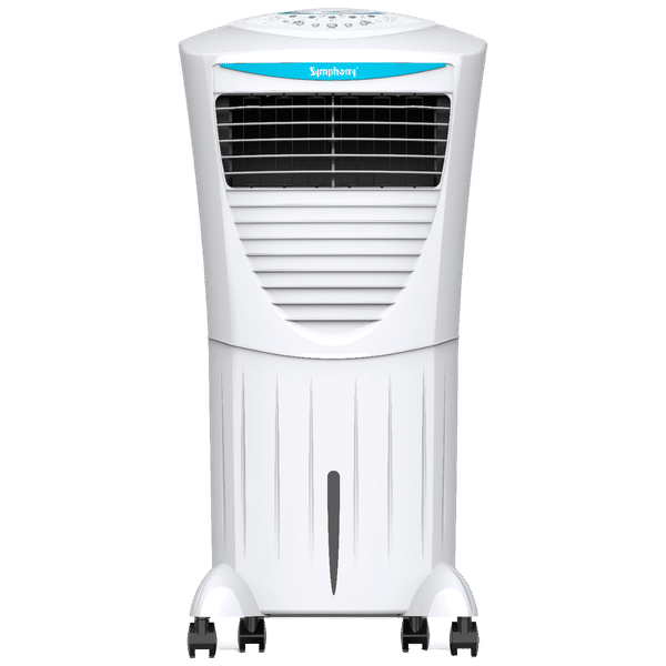 Symphony HiCool 45i 45 Litres Room Air Cooler with Multi-Function Remote (Touch Control Panel, White)_1