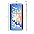 SAMSUNG Galaxy A34 5G (6GB RAM, 128GB, Awesome Silver)_2