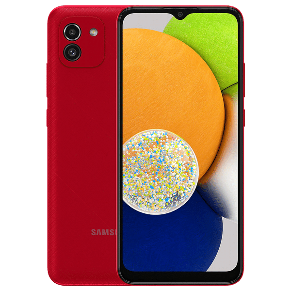 SAMSUNG Galaxy A03 (3GB RAM, 32GB, Red)_1