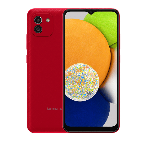 SAMSUNG Galaxy A03 (3GB RAM, 32GB, Red)_1