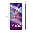 vivo Y22 (4GB RAM, 128GB, Starlit Blue)_2