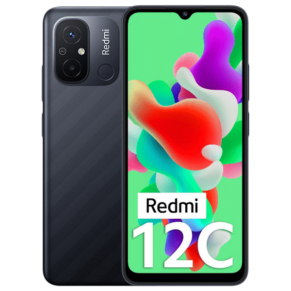 Redmi 12C (4GB RAM, 64GB, Matte Black)_1