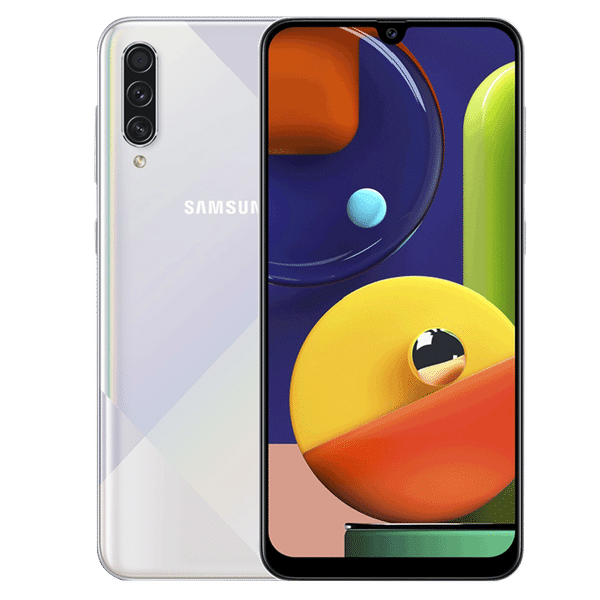 SAMSUNG Galaxy A50s (4GB RAM, 128GB, Prism Crush White)_1