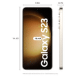 SAMSUNG Galaxy S23 5G (8GB RAM, 128GB, Cream)_2
