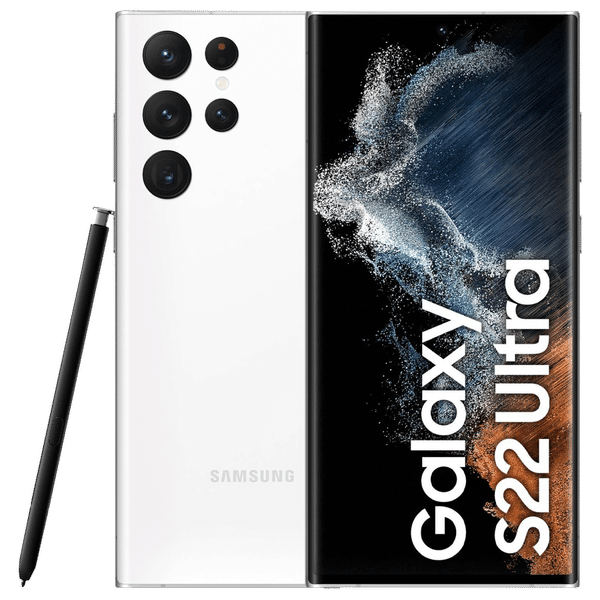 SAMSUNG Galaxy S22 Ultra 5G (12GB RAM, 256GB, Phantom White)_1