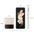 SAMSUNG Galaxy Z Flip4 5G (8GB RAM, 256GB, Pink Gold)_2