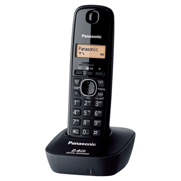 Panasonic Digital Cordless Phone (KX-TG3411SX, Black)_1