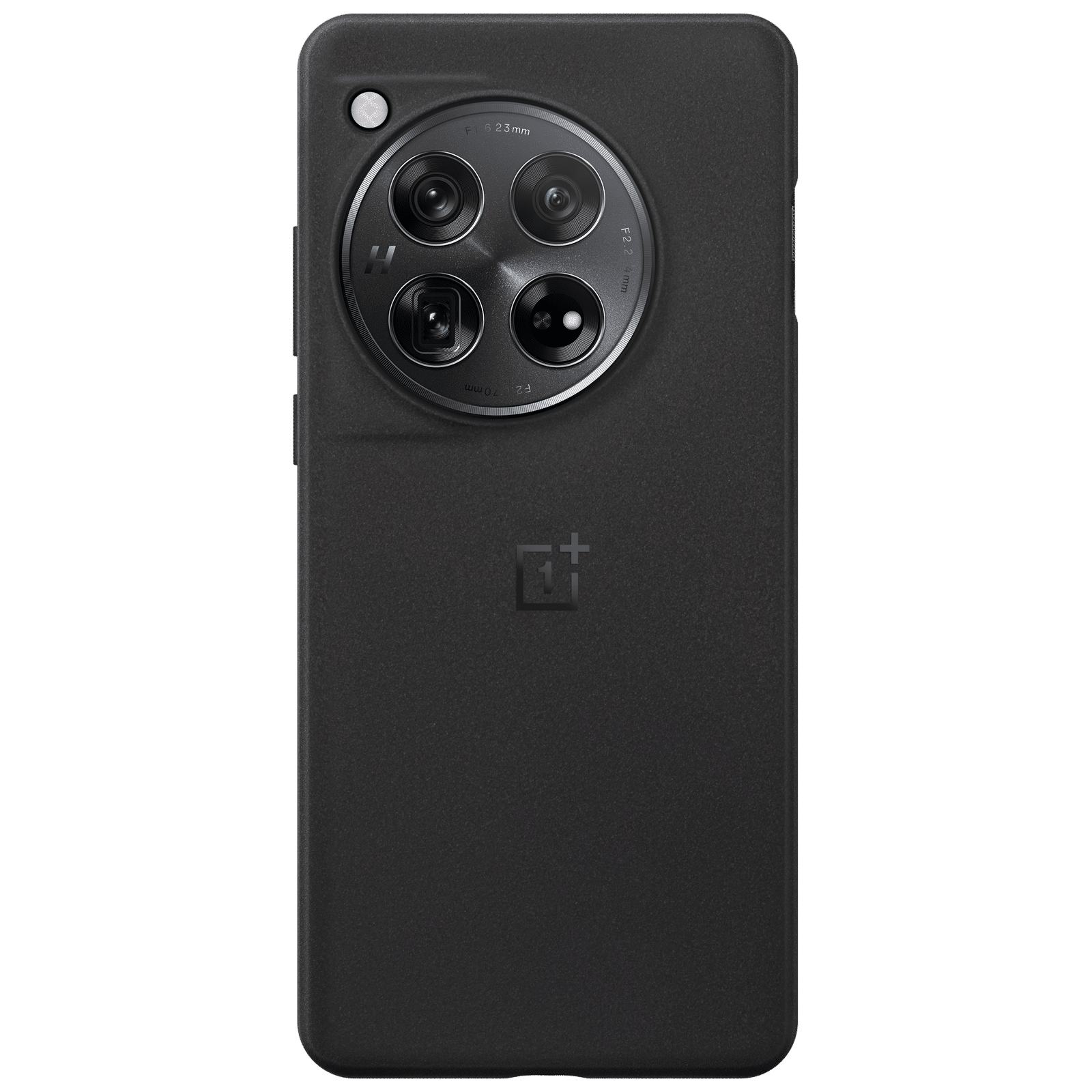 OnePlus OPC16 PC and TPU Back Cover for OnePlus 12 (Anti Fingerprint, Black)