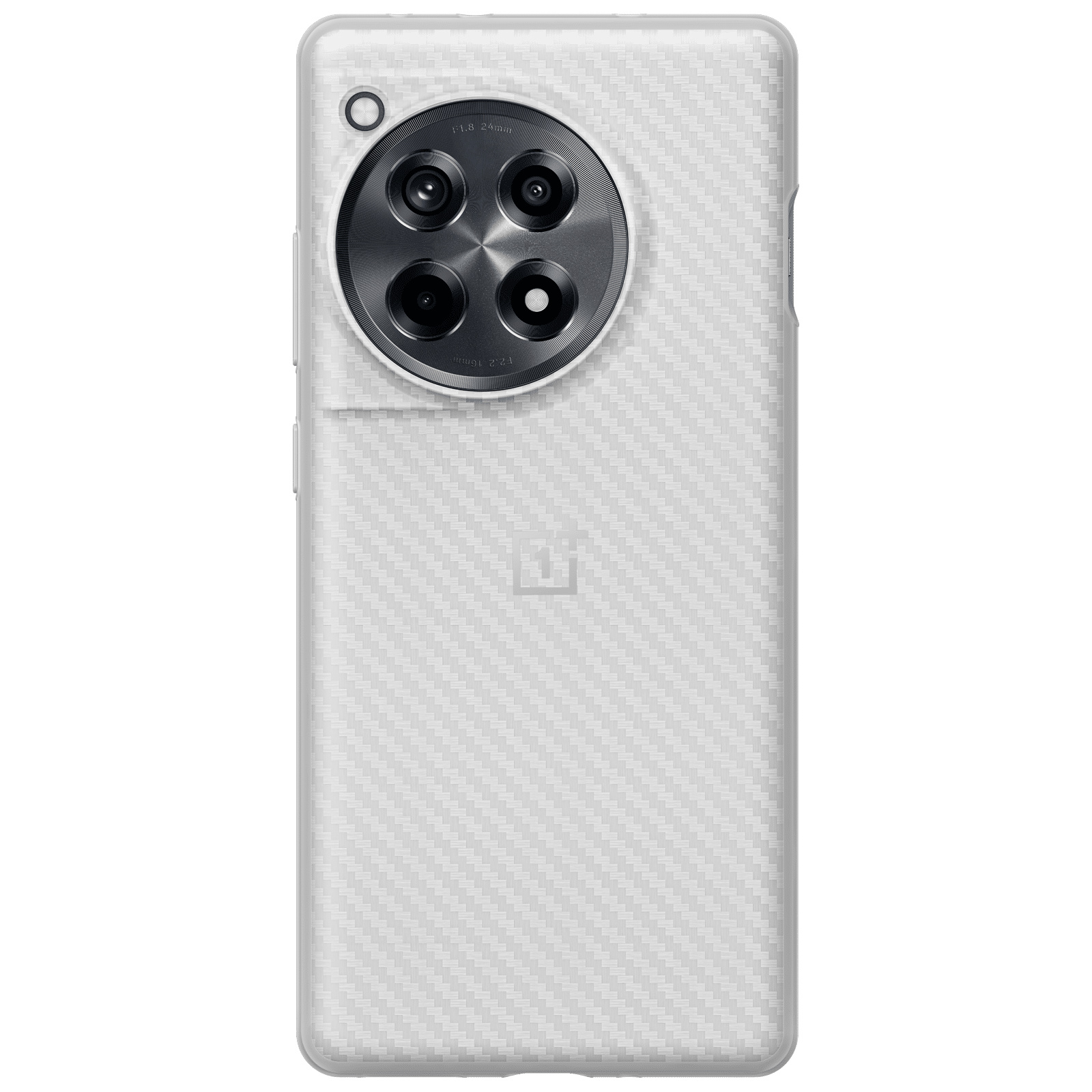 OnePlus OPC20 PC and TPU Back Cover for OnePlus 12R (Anti Wear, Silver)