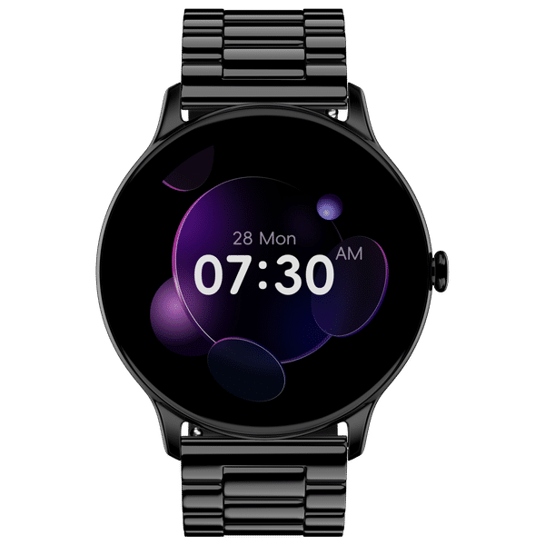 noise Twist Go Smartwatch with Bluetooth Calling (35mm TFT Display, IP67 Water Resistant, Elite Black Strap)_1