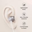 PORTRONICS Conch Beat C Wired Earphone with Mic (In Ear, Silver)_2