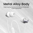 PORTRONICS Conch Beat C Wired Earphone with Mic (In Ear, Silver)_3