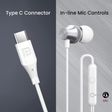 PORTRONICS Conch Beat C Wired Earphone with Mic (In Ear, Silver)_4