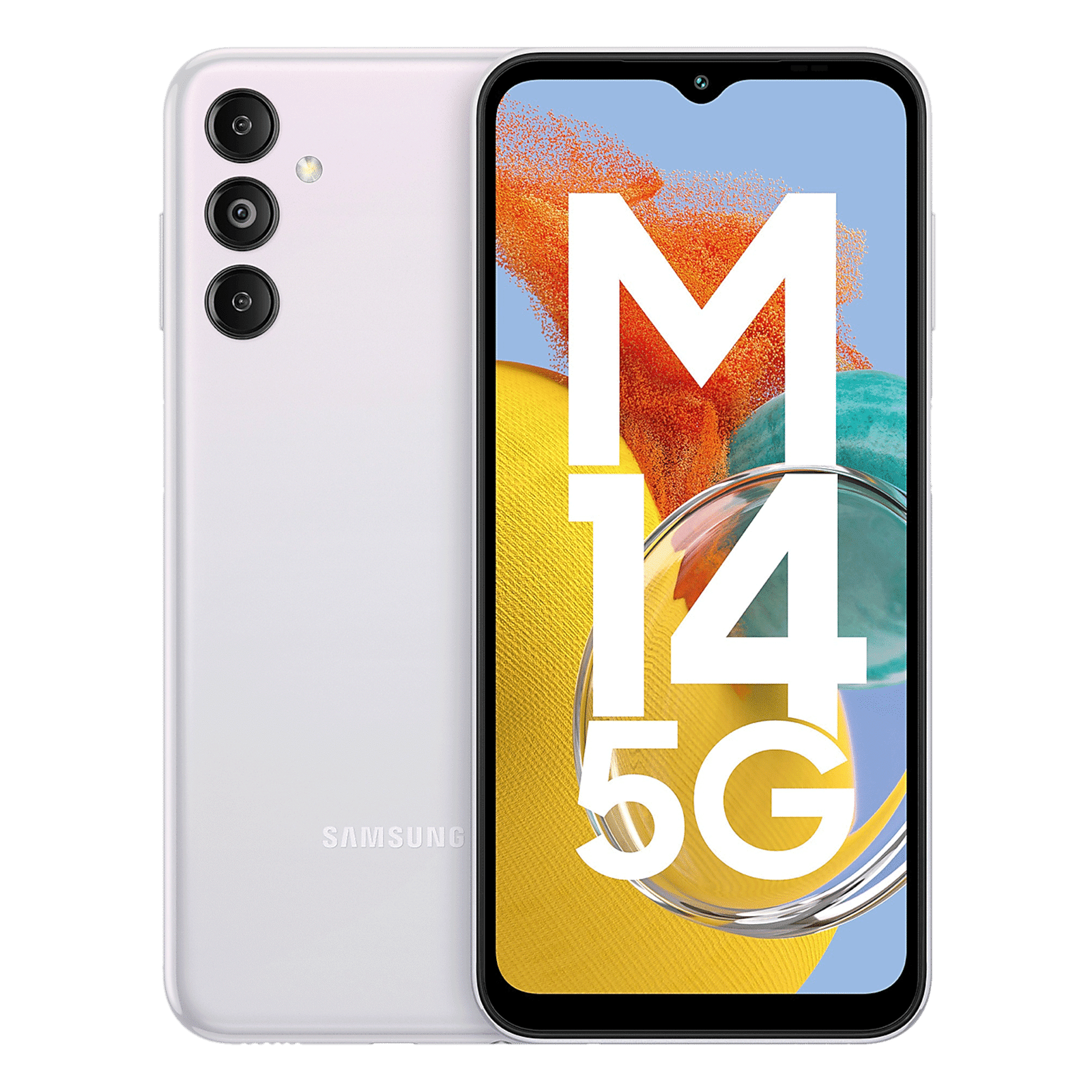 SAMSUNG Galaxy M14 5G (4GB RAM, 64GB, Icy Silver)