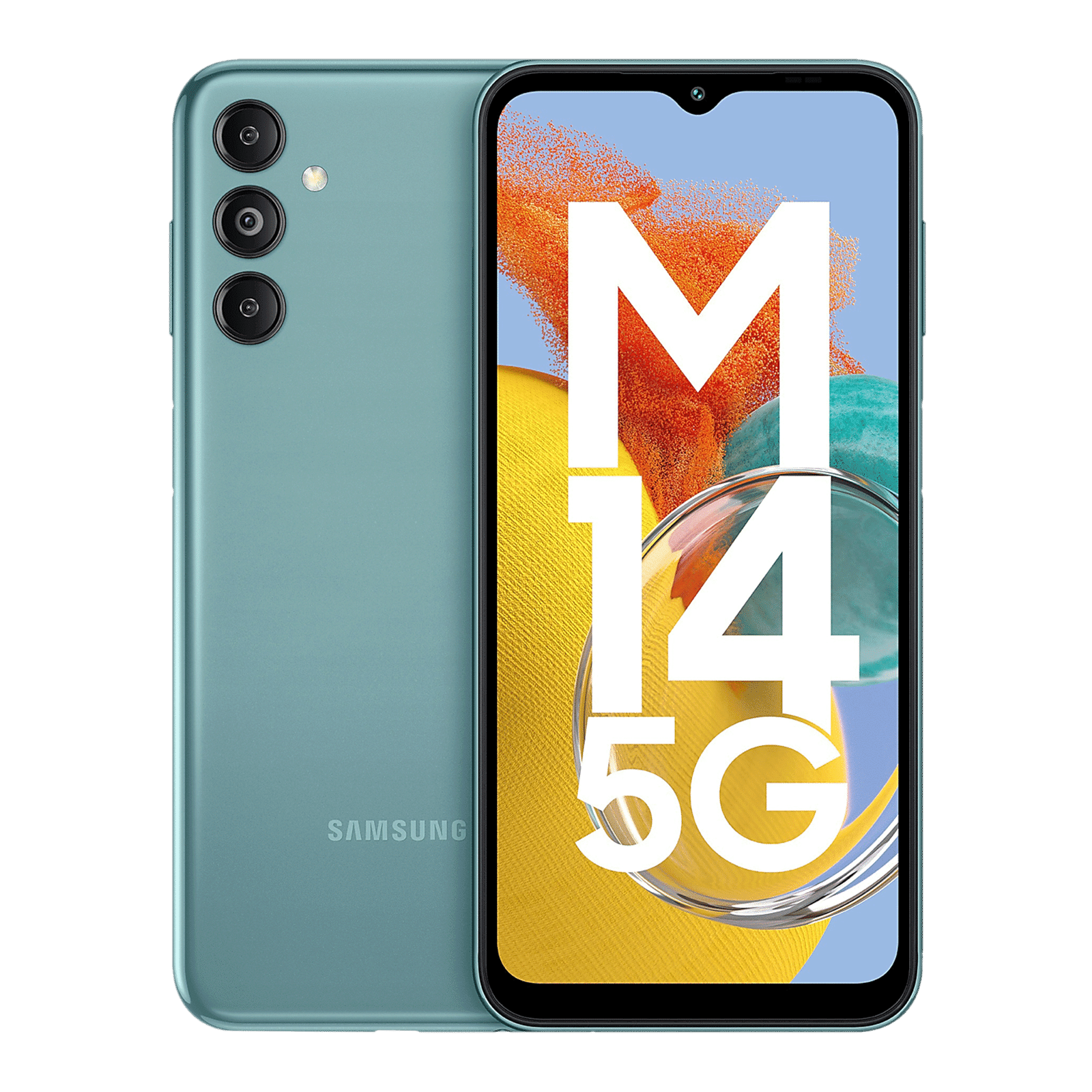 SAMSUNG Galaxy M14 5G (4GB RAM, 64GB, Smoky Teal)