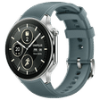 OnePlus Watch 2 WiFi + Bluetooth Google Wear OS4 Smartwatch (36.3mm AMOLED Display, GPS, Radiant Steel Strap)_2