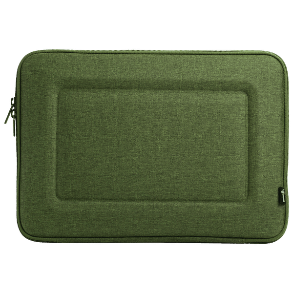 Sunmi SNMBCGR05 Polyester Laptop Hard Shell Sleeve for 14 Inch Laptop (Inner Smooth Velvet Lining, Green)_1