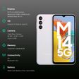 SAMSUNG Galaxy M14 5G (4GB RAM, 128GB, Icy Silver)_3