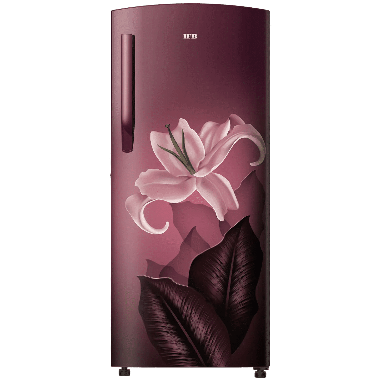 IFB Advance Cool 212 Litres 5 Star Direct Cool Single Door Refrigerator with Antibacterial Gasket (IFBDC2325IRB, Midnight Bloom Red)