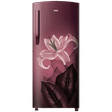 IFB Advance Cool 212 Litres 5 Star Direct Cool Single Door Refrigerator with Antibacterial Gasket (IFBDC2325IRB, Midnight Bloom Red)_1