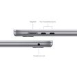 Apple MacBook Air 2024 (15.3 inch, M3, 8GB, 256GB, macOS, Space Grey)_2