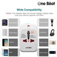 One Beat Travel Adapter (Built In Safety Shutters, OB201000, White)_4