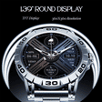 boAt Enigma Z30 Smartwatch with Bluetooth Calling (36.3mm AMOLED Display, IP67 Sweat Resistant, Classic Silver Strap)_2