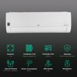 LG 6 in 1 Convertible 1 Ton 5 Star Dual Inverter Split Smart AC with 4 - Way Swing (2024 Model, Copper Condenser, TS-Q14SWZE.AMLG)_3