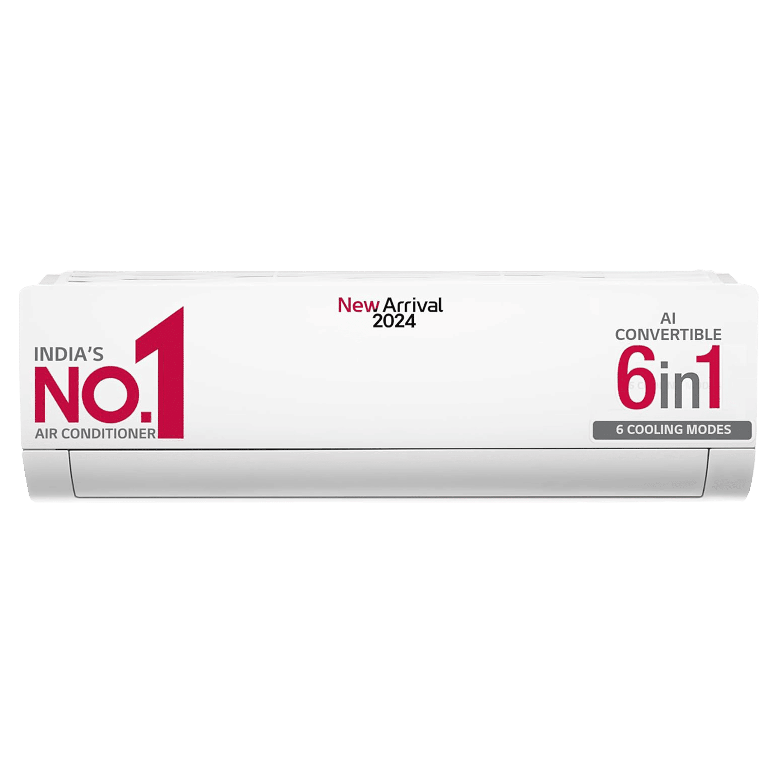 LG 6 in 1 Convertible 1 Ton 5 Star Dual Inverter Split Smart AC with HD Filter (2024 Model, Copper Condenser, TS-Q14JWZE.AMLG)