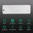 LG 6 in 1 Convertible 1 Ton 5 Star Dual Inverter Split Smart AC with HD Filter (2024 Model, Copper Condenser, TS-Q14JWZE.AMLG)_3
