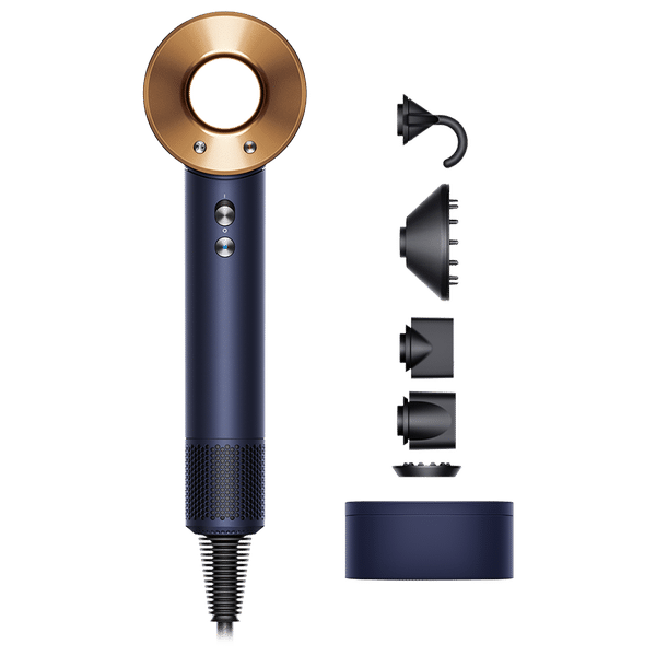 dyson Supersonic Hair Dryer with 4 Heat Settings and Cool Shot (Air Multiplier Technology, Prussian Blue and Rich Copper)_1