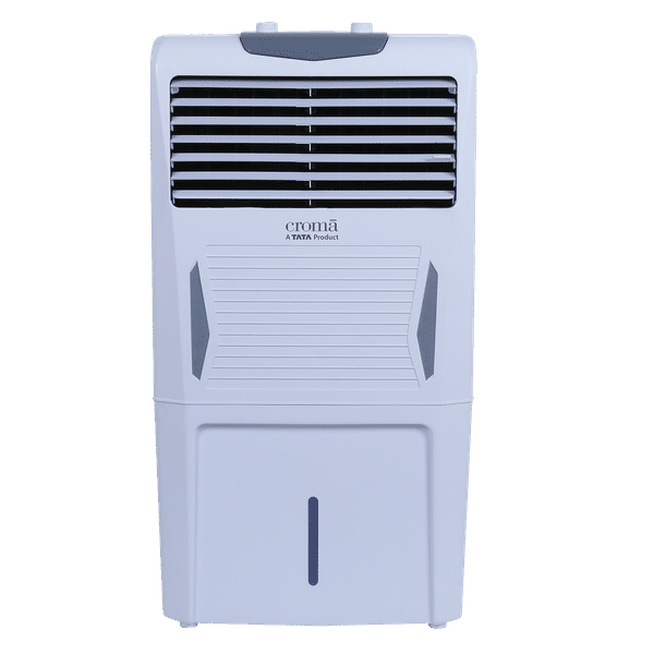 Croma AZ40 40 Litres Personal Air Cooler (Anti-bacterial Honeycomb Pad & Tank, CRLC40LRCA175001, White & Grey)_1