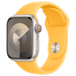 Apple Fluoroelastomer Sport Band for Apple iWatch (38mm / 40mm / 41mm) (Durable and Strong, Sunshine)_2