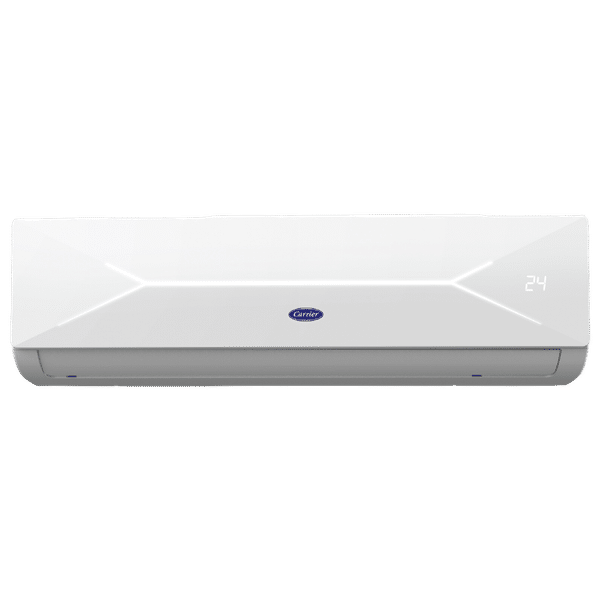Carrier Xcel Lumo 6 in 1 Convertible 1 Ton 3 Star Inverter Split AC with Auto Cleanser (2024 Model, Copper Condenser, CAI12CL3R34F0)_1