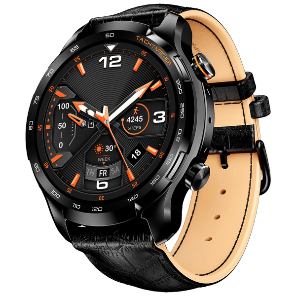 boAt Lunar Pro LTE Bluetooth+4G SIM Android OS Wristphone (35.3mm AMOLED Display, In-built GPS, Black Strap)_1