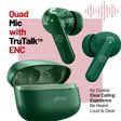 pTron Basspods Sync TWS Earbuds with Passive Noise Cancellation (IPX5 Water Resistant, Fast Charging, Green)_2