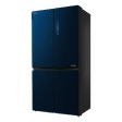 TOSHIBA 650 Litres Frost Free French Door Convertible Refrigerator with 3 Independent Cooling Technology (GR-RF646WE-PGI, Blue Glass)_4