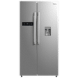 Midea 591 Litres Frost Free Side by Side Refrigerator with Water Dispenser (MRF5920WDSSF, Silver)_1