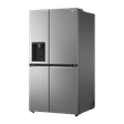 LG 674 Litres Frost Free Side by Side Door Smart Wi-Fi Enabled Refrigerator with Water & Ice Dispenser (GC-L257SL4L.APZQEB, Platinum Silver III)_4