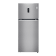 LG 423 Litres 3 Star Frost Free Double Door Smart Wi-Fi Enabled Refrigerator with Fresh O Zone (GL-T422VPZX.DPZZEB, Shiny Steel)_1