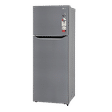 LG 284 Litres 2 Star Frost Free Double Door Convertible Refrigerator with Multi Air Flow System (GL-S302SPZY, Shiny Steel)_4