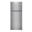 LG 408 Litres 2 Star Frost Free Double Door Convertible Refrigerator with Smart Diagnosis (GL-S412SPZY.DPZZEB, Shiny Steel)_1