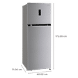 LG 360 Litres 3 Star Frost Free Double Door Smart Wi-Fi Enabled Refrigerator with Smart Diagnosis (GL-T382VPZX, Shiny Steel)_3