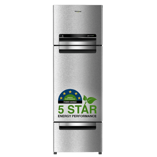 Whirlpool FP 343D Protton Roy 330 Litres Frost Free Triple Door Refrigerator with 6th Sense ActiveFresh Technology (20817, Alpha Steel)_1