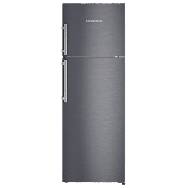 LIEBHERR 350 Litres 2 Star Frost Free Double Door Refrigerator with DuoCooling Technology (TDCS 3540 Comfort, Cobalt Steel)_1