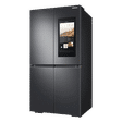 SAMSUNG 865 Litres Frost Free French Door Smart Wi-Fi Enabled Refrigerator with Door-in-Door (RF87A9770SG/TL, Black Caviar)_4