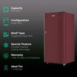 Whirlpool Genius 190 Litres 2 Star Direct Cool Single Door Refrigerator with Insulated Capillary Technology (Wine)_2